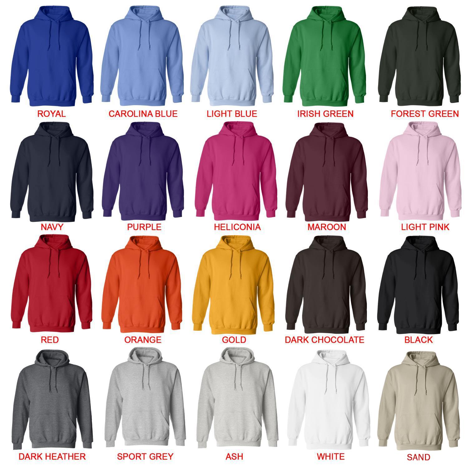 hoodie color chart - High School DxD Merch