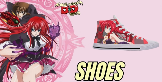 High School DxD Merch Shoes - High School DxD Merch