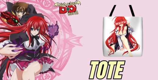 High School DxD Merch Tote - High School DxD Merch