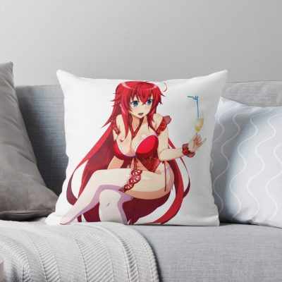 Rias Gremory Throw Pillow - High School DxD Merch